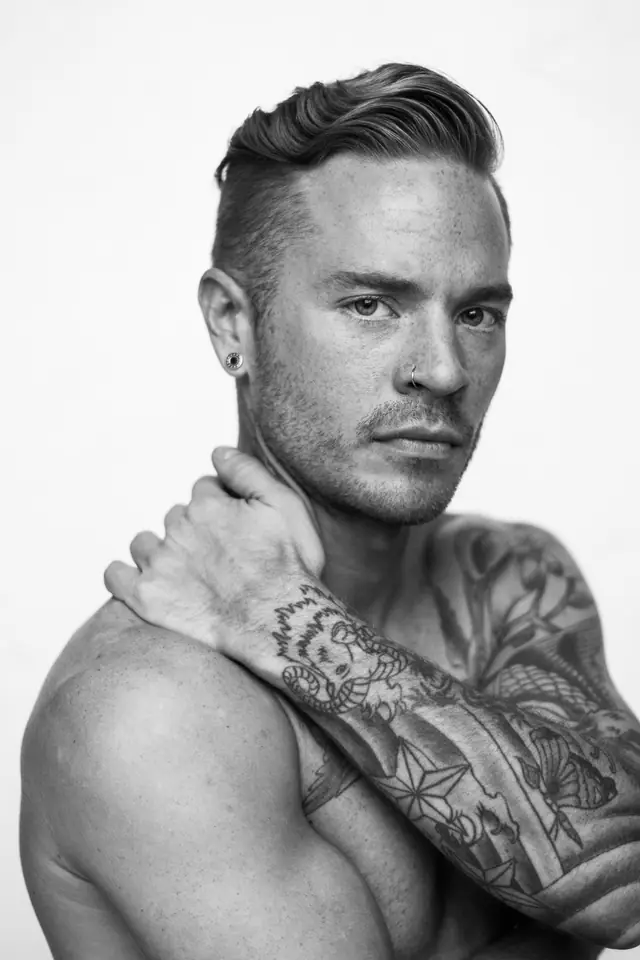 Portrait, tattoos